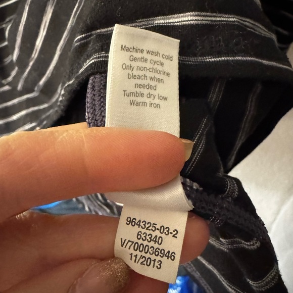 Athleta Striped Elite Half Zip - Picture 7 of 8